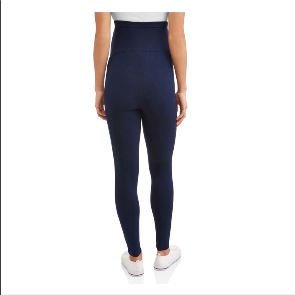 Maternity Full Panel Leggings - Picture 4 of 4